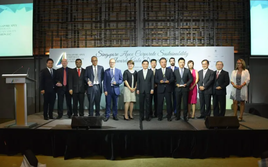 NEUTO wins Singapore Apex Corporate Sustainability Award 2017